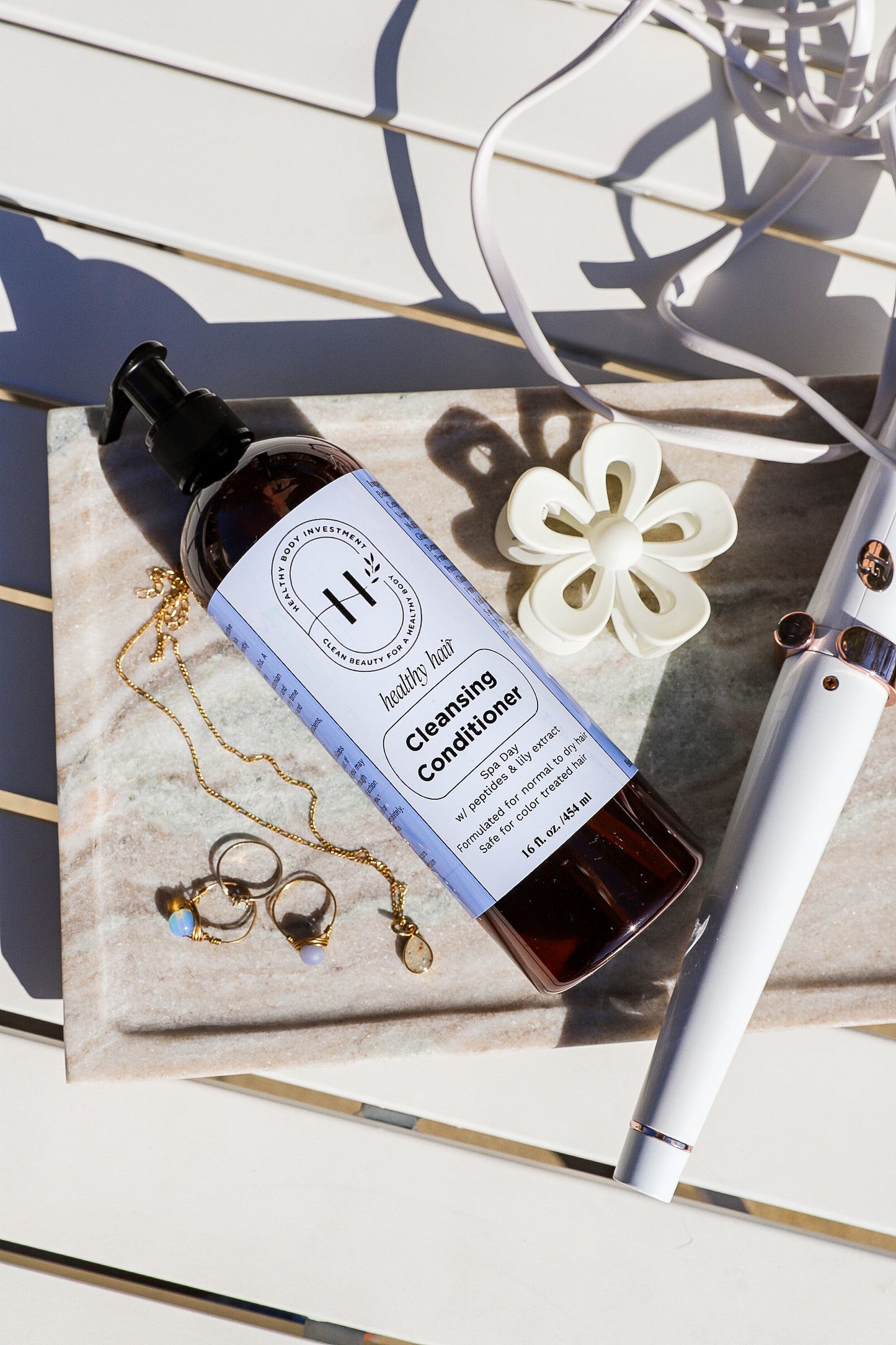 Cleansing Conditioner - Normal or Dry Hair - With Moonstone Crystal