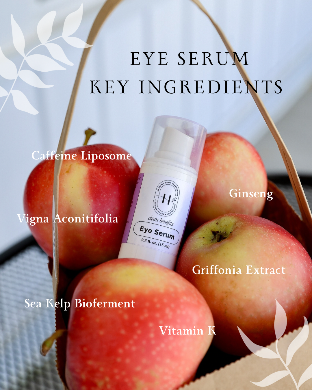 Face Care Set - Face Cream, Face Serum & Eye Serum