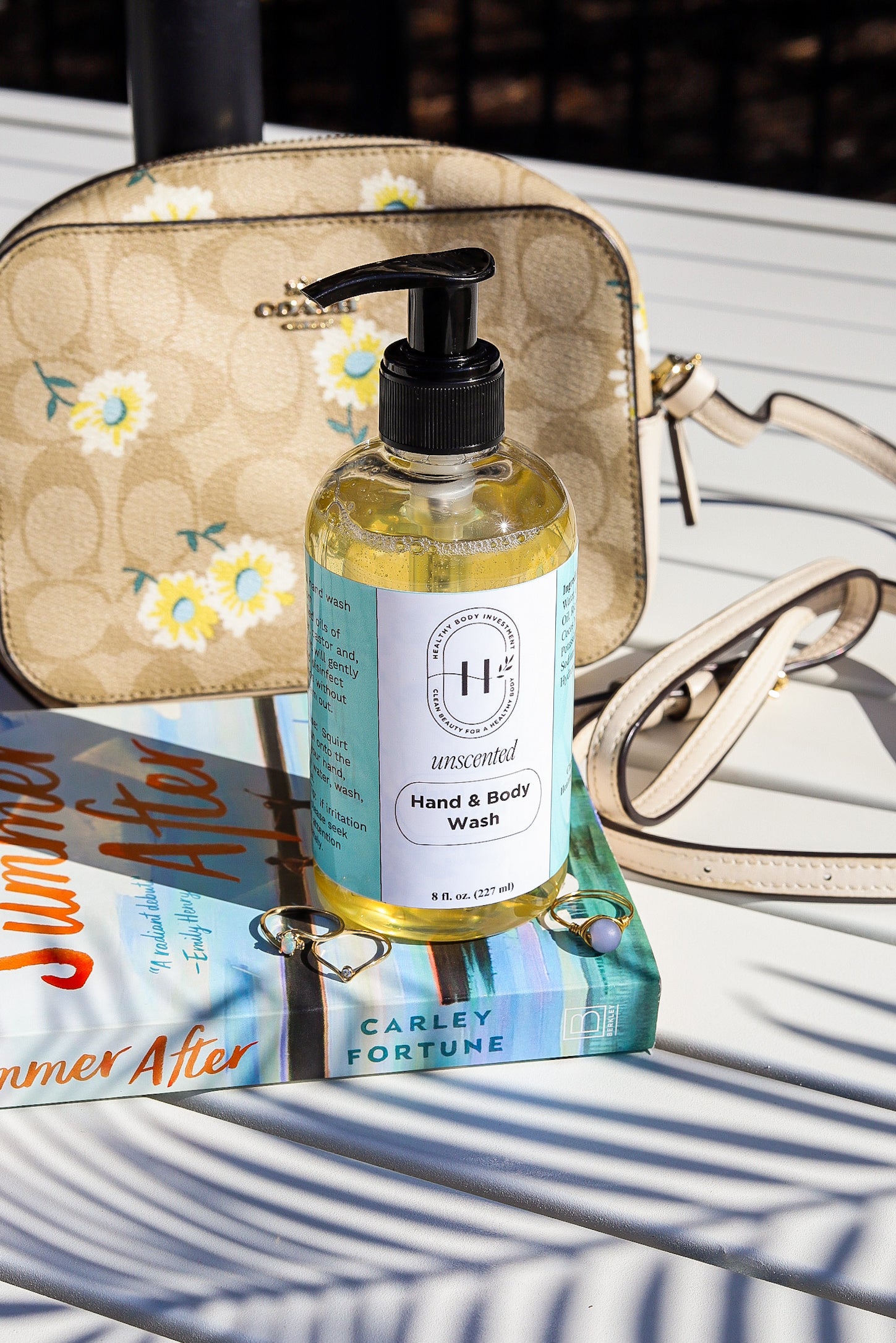 Hand and body soap for gentle cleansing and skin hydration