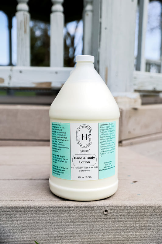 Hand & Body Lotion With Sea Kelp & Silk Peptide - 128 fl. oz.